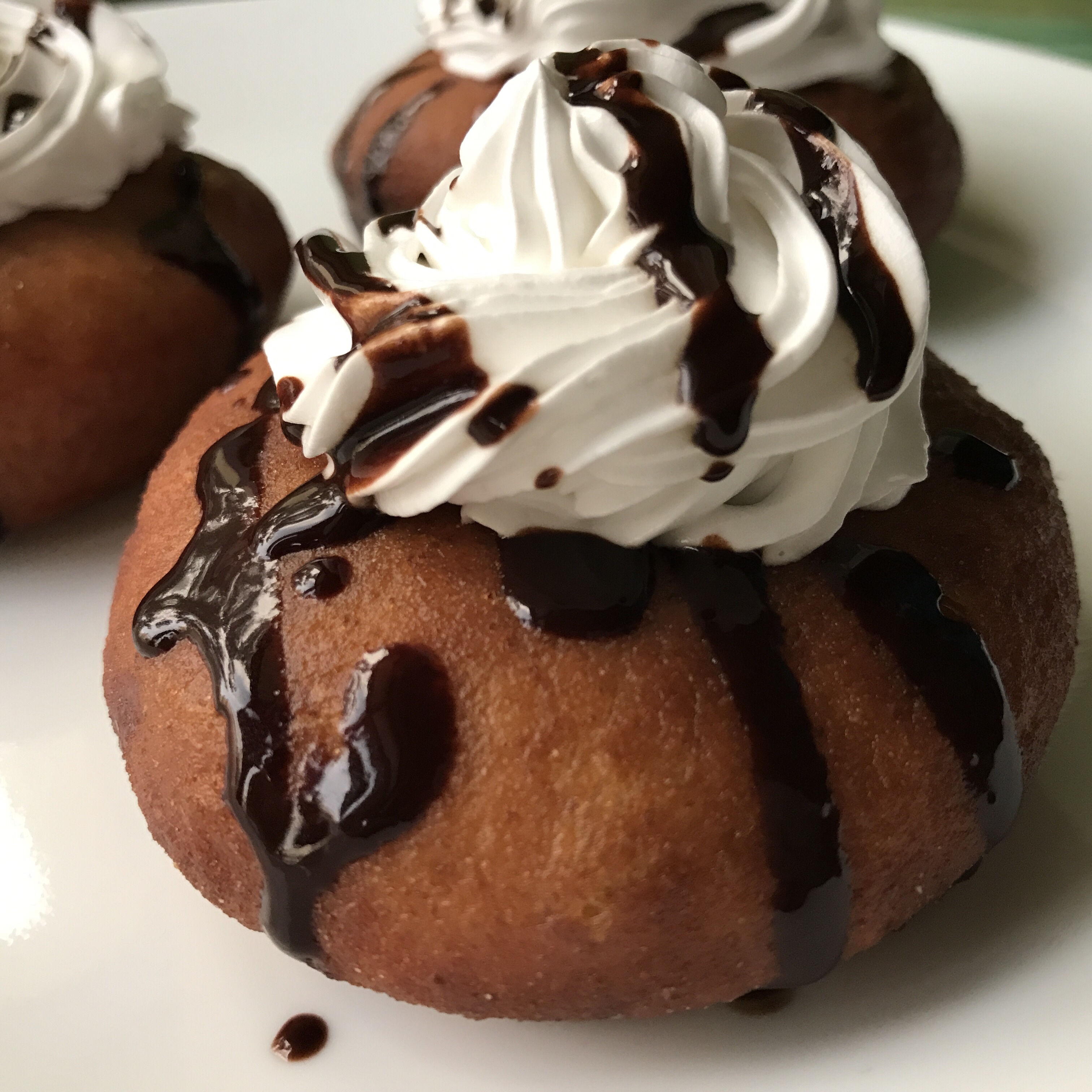 Chocolate Cream Doughnuts